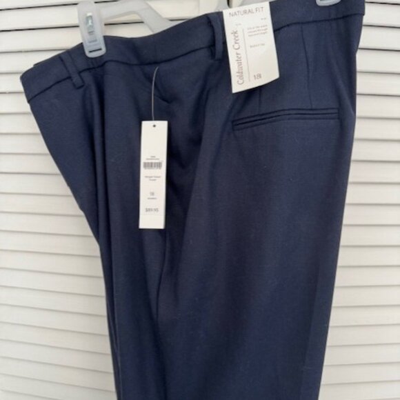 NWT Coldwater Creek Natural fit bootcut leg slacks,  size 18 - Picture 4 of 6